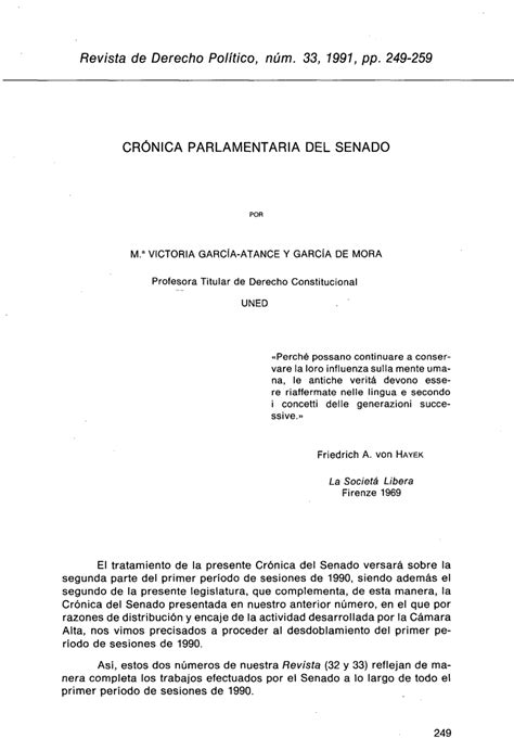 Senado (January 1998) .